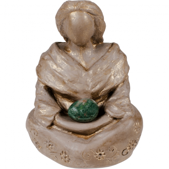 Divine Mother Figurine | Gypsum Cement - Spiral Circle