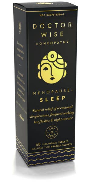 Doctor Wise Homeopathy Menopause + Sleep Tablets - Spiral Circle