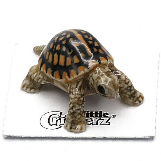Dom Box Turtle Porcelain Miniature - Spiral Circle