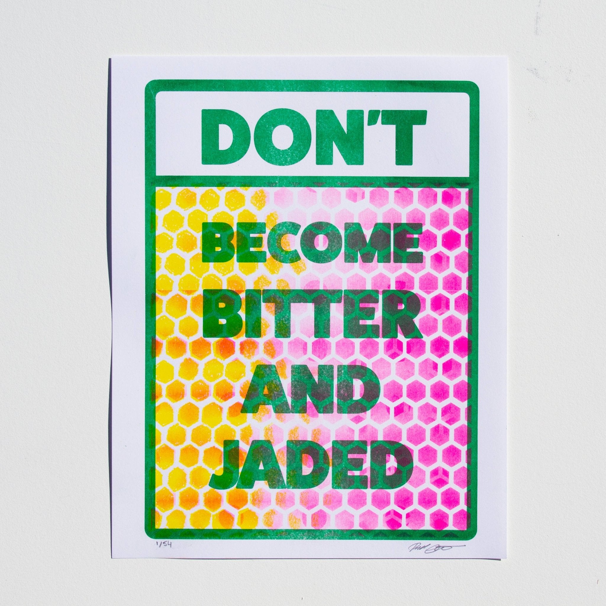 Don't Become Bitter and Jaded - Spiral Circle