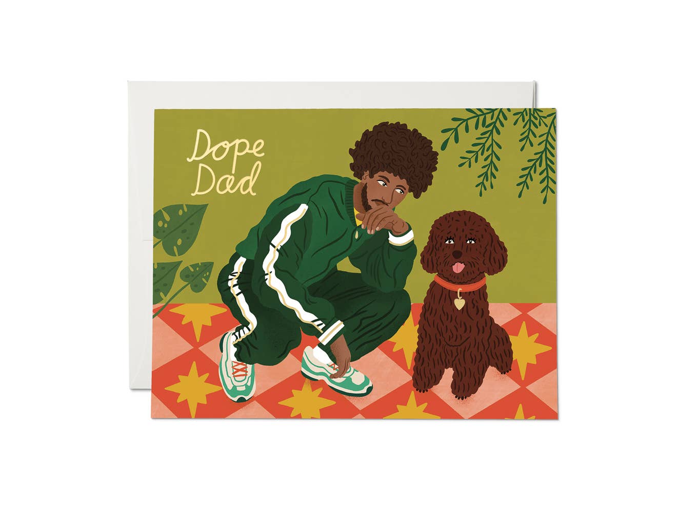 Dope Dad | Father's Day Greeting Card - Spiral Circle