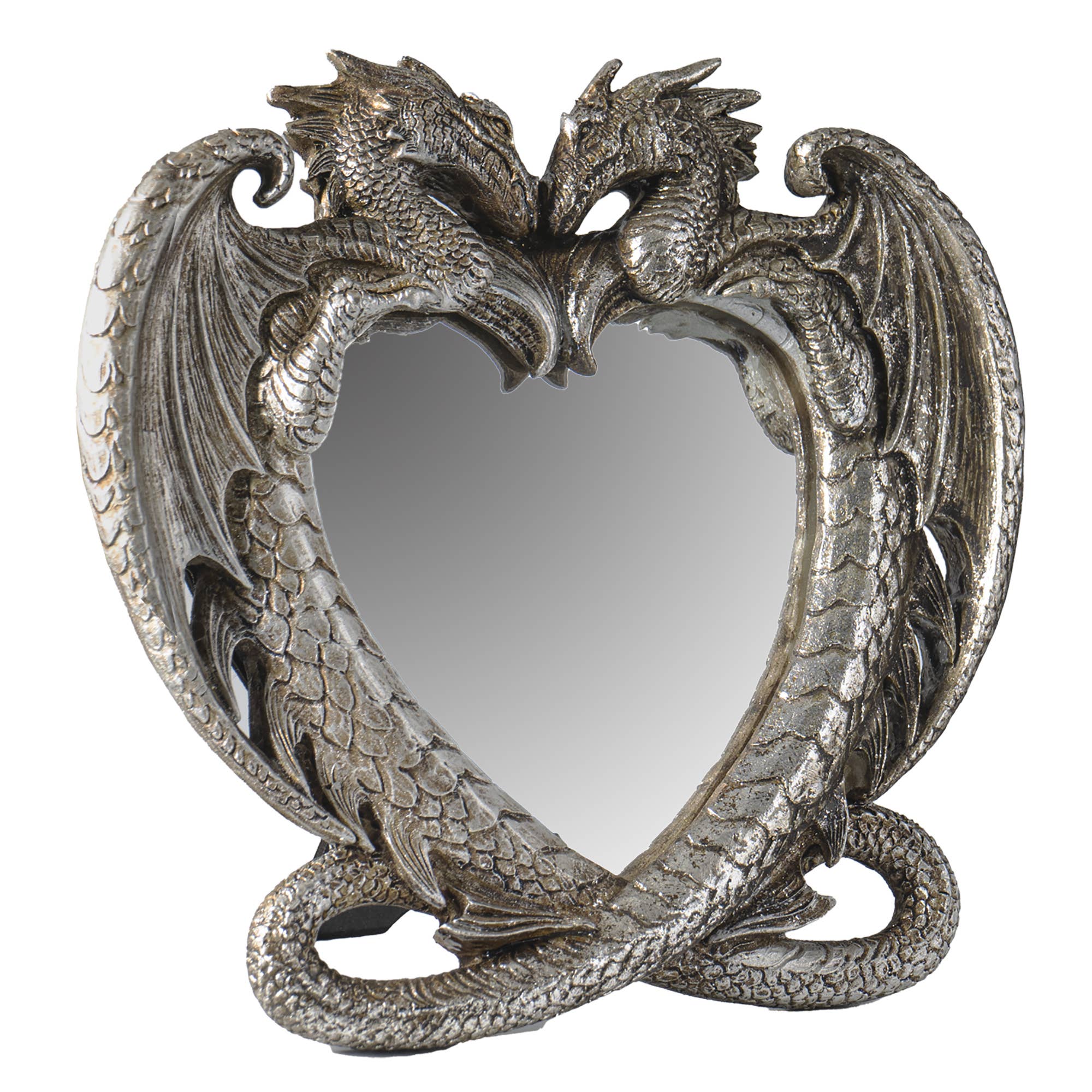 Dragon Heart Mirror - Spiral Circle