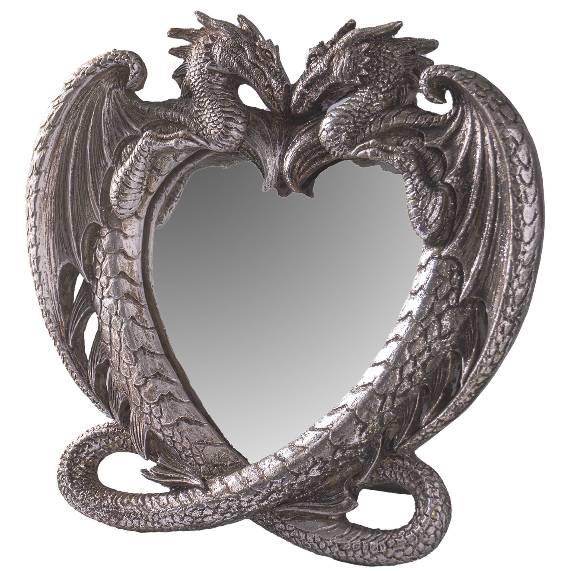Dragon Heart Mirror - Spiral Circle