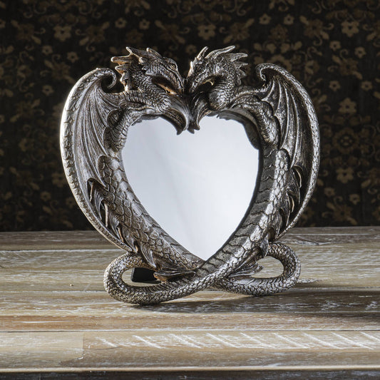 Dragon Heart Mirror - Spiral Circle