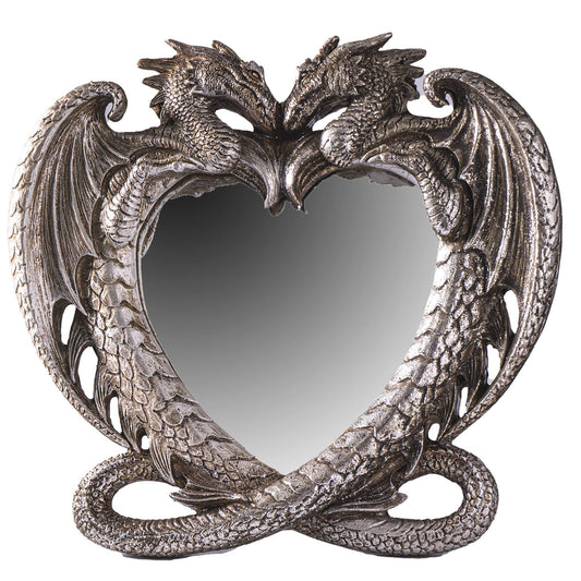 Dragon Heart Mirror - Spiral Circle