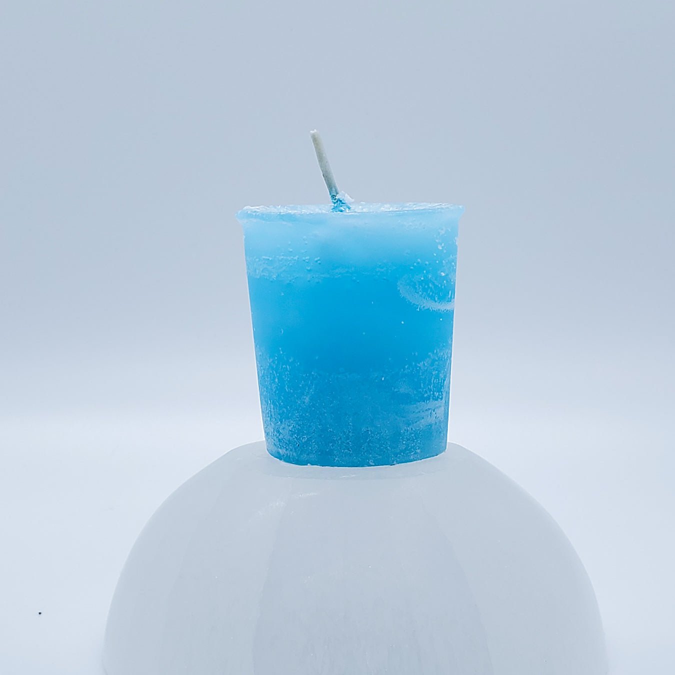 Dreams | Pastel Blue | Votive Intention Candle | Reiki Charged - Spiral Circle