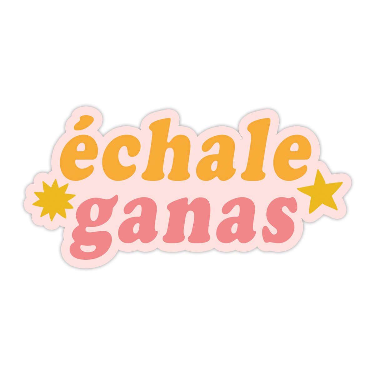 Échale Ganas Sticker - Spiral Circle