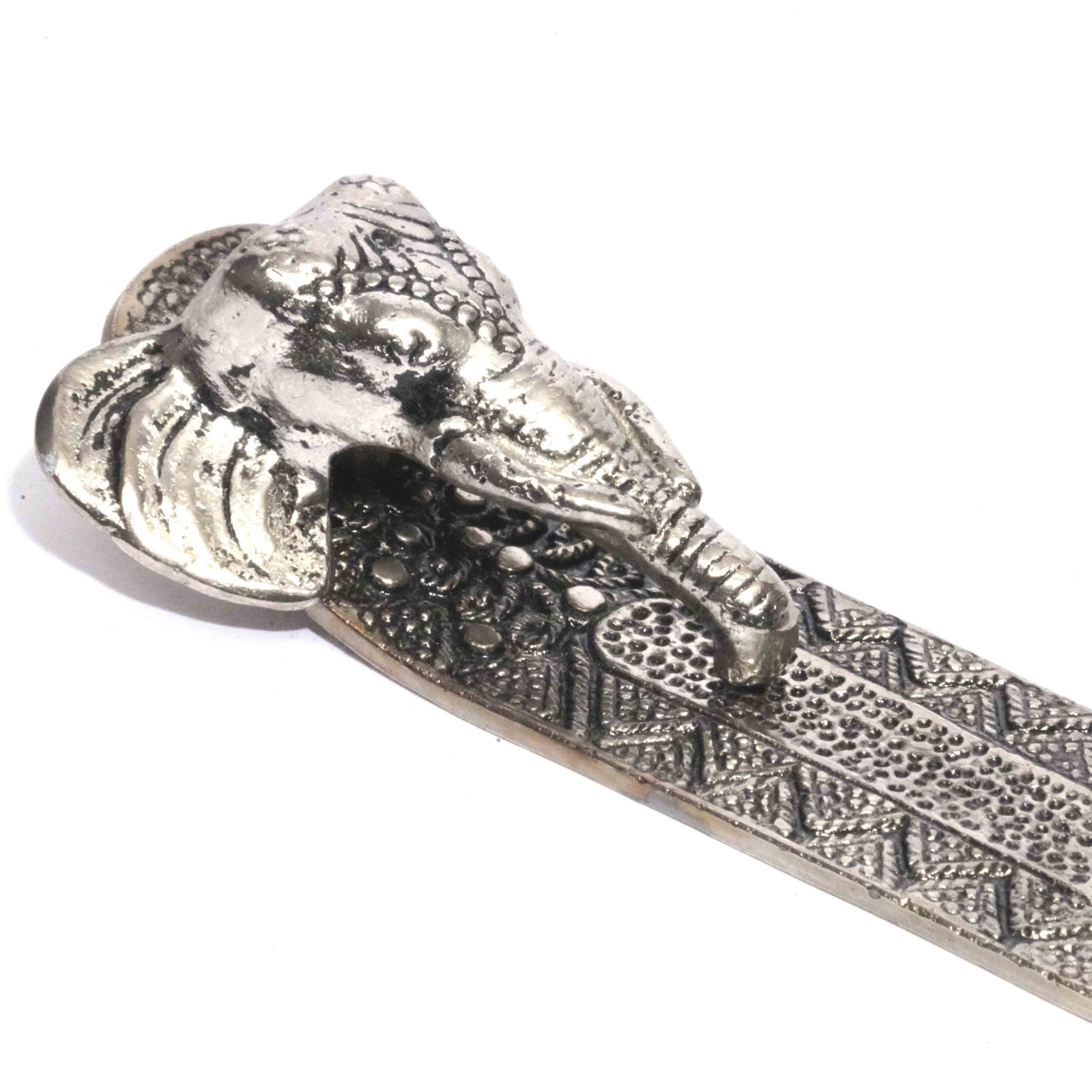 Elephant Head Incense Burner - Spiral Circle