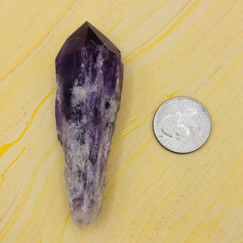 Mini Brazilian Raw Amethyst Crystal Points for Protection and Spiritual  Wisdom