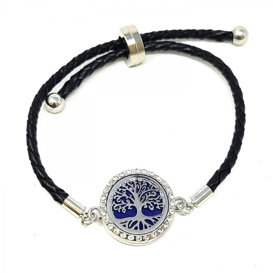 Essential Aromatherapy diffuser Bracelet - Spiral Circle