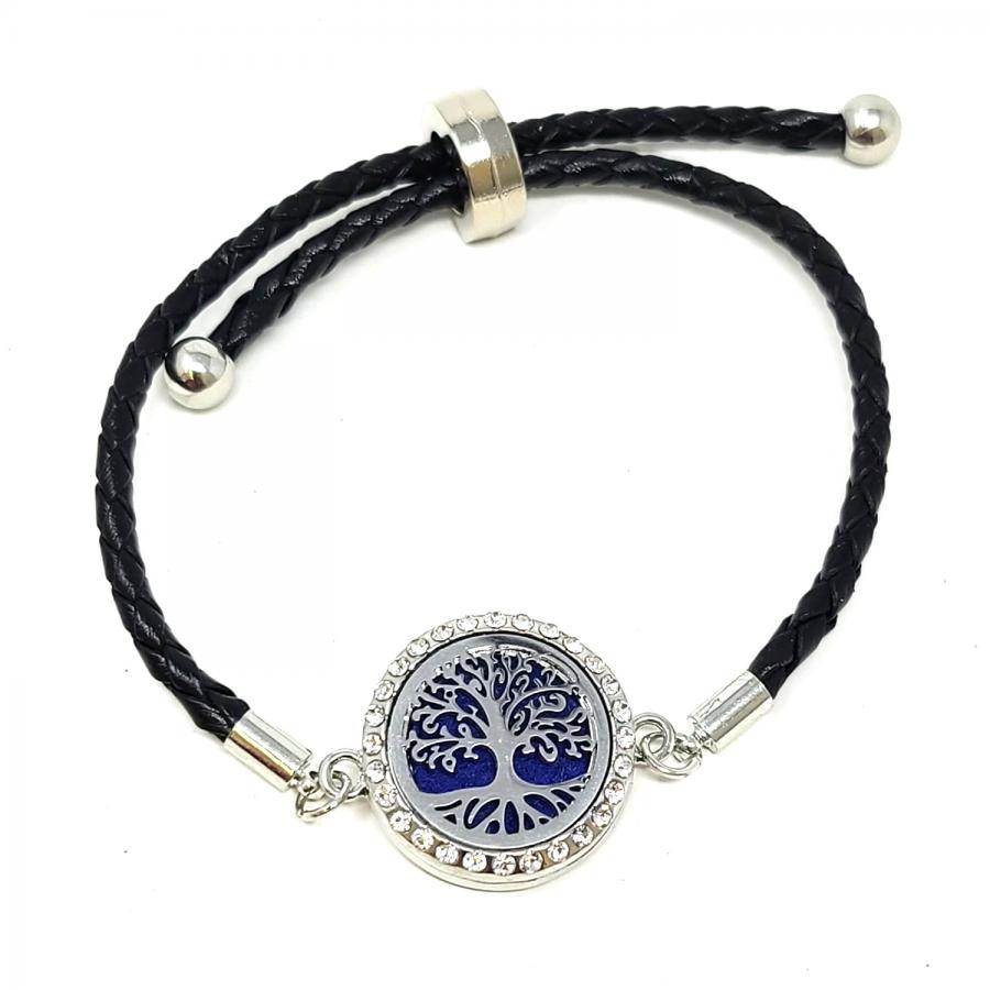 Essential Aromatherapy diffuser Bracelet - Spiral Circle
