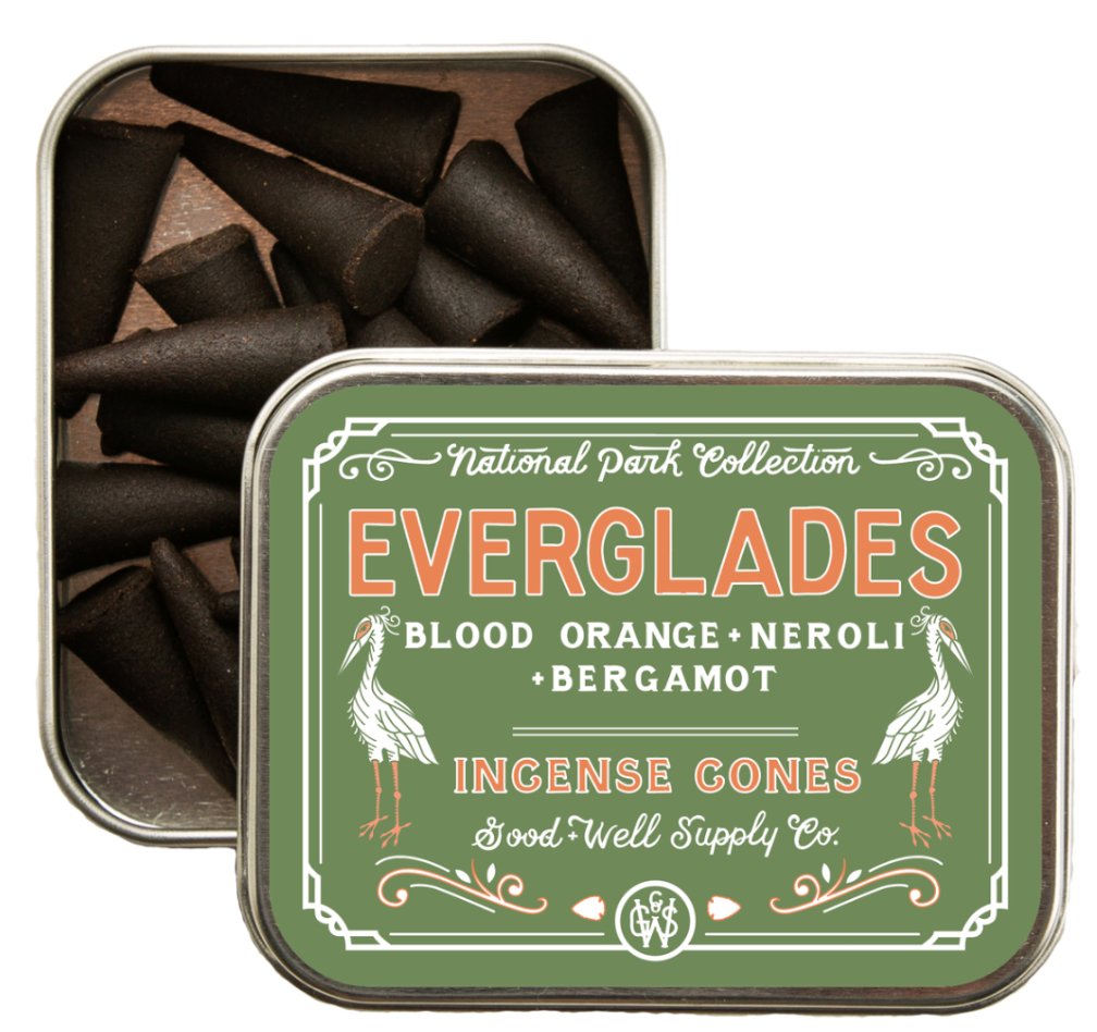 Everglades Incense | blood orange, neroli + bergamot - Spiral Circle