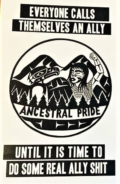 Everyone Calls Themselves an Ally Until It's Time oT Do Some Real Ally S$it - Spiral Circle