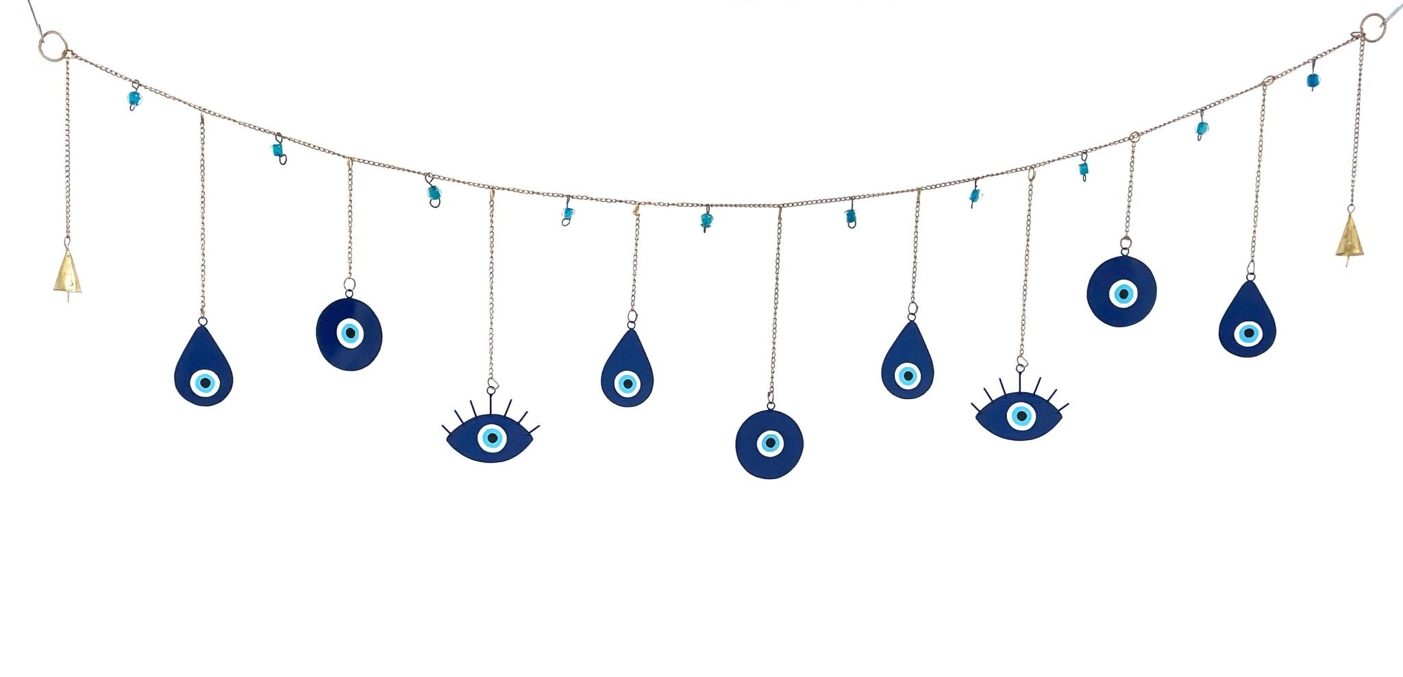 Evil Eye Garland - Spiral Circle