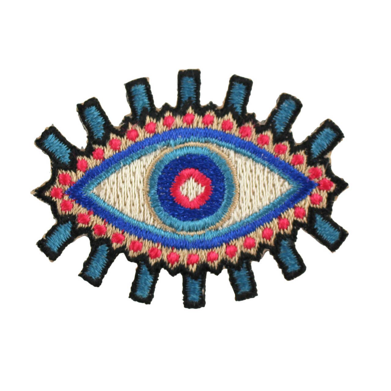 Evil Eye Patch - Spiral Circle
