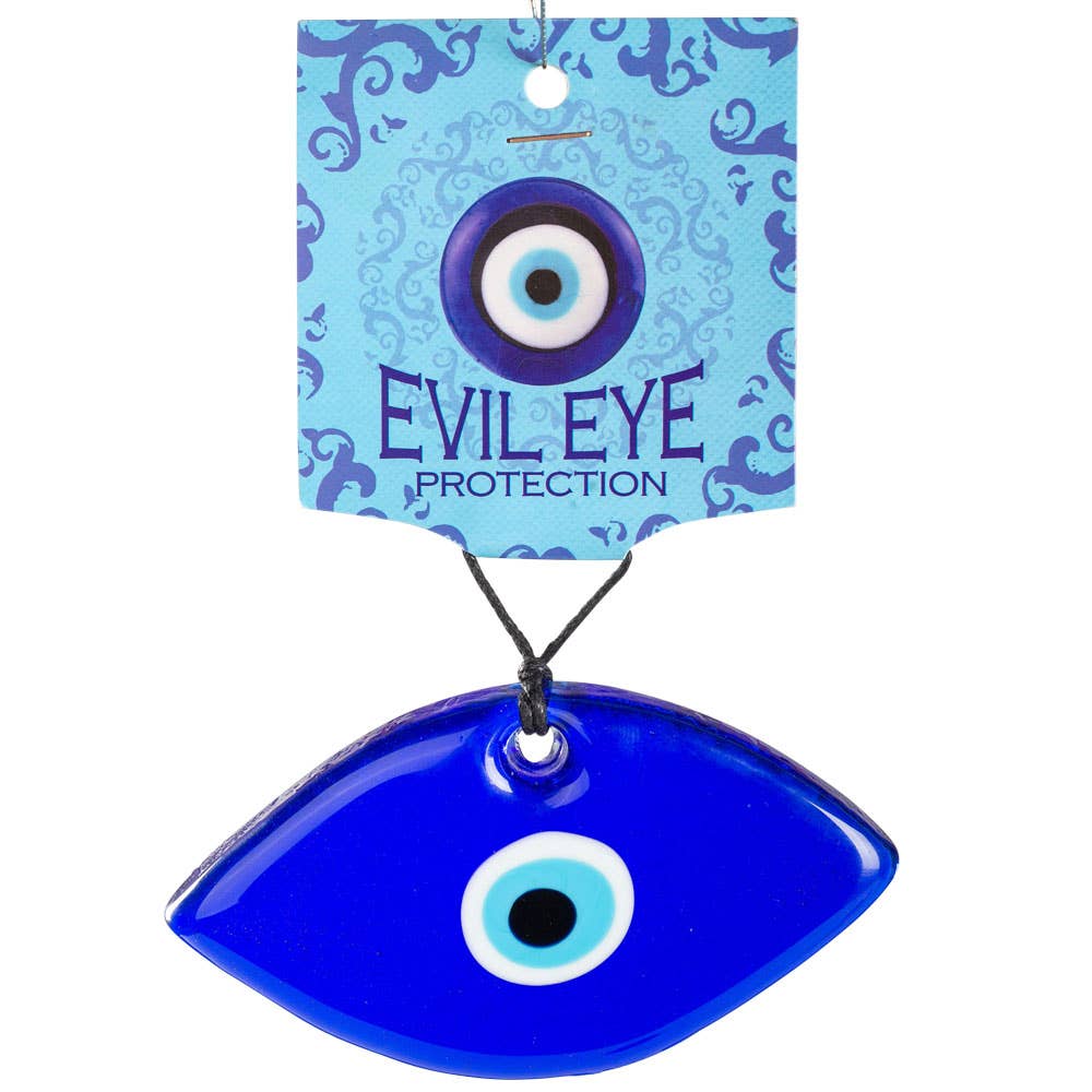 Eye Shaped Evil Eye - Spiral Circle
