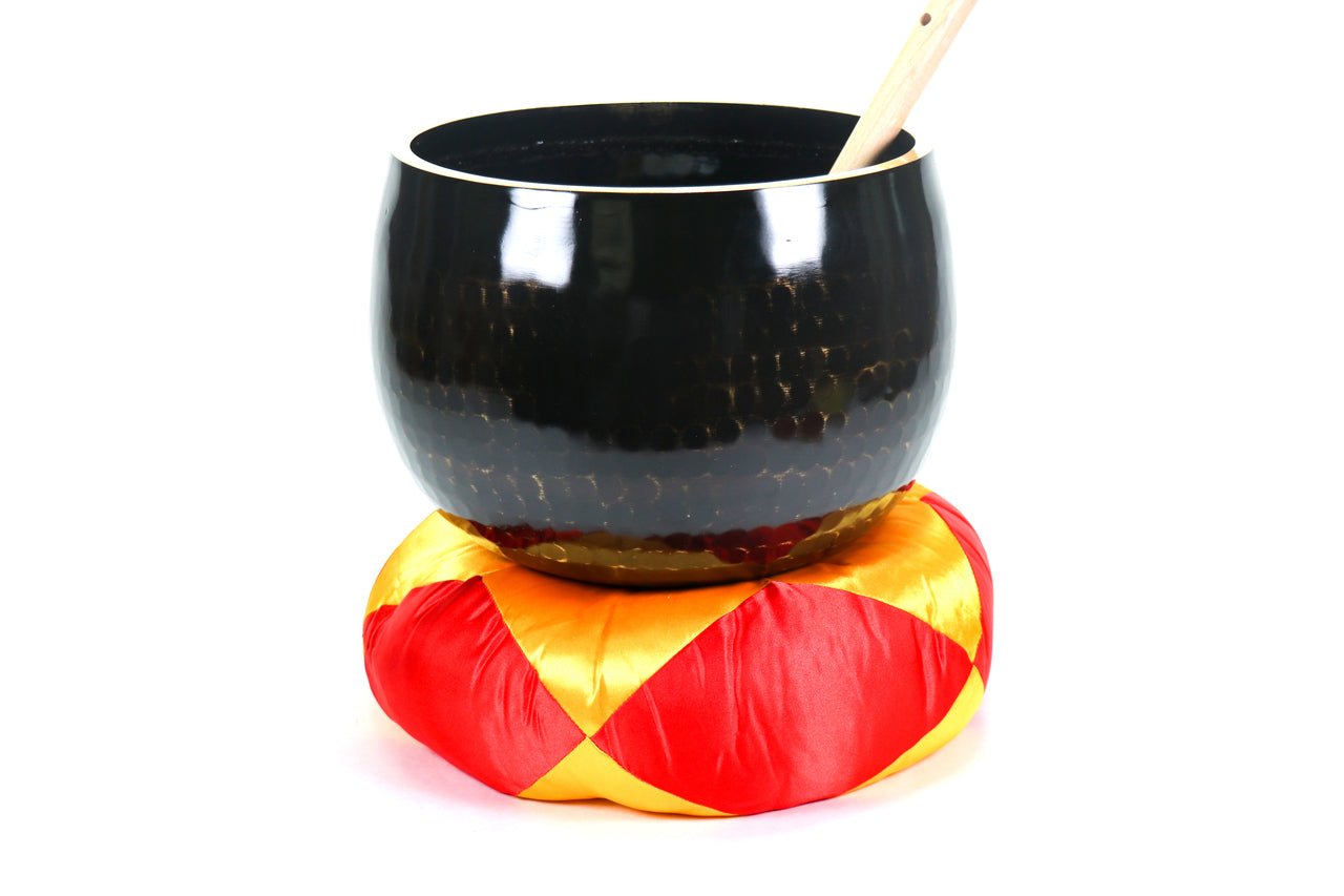 F# Note Japanese Style Singing Bowl | With Pillow & Mallet | 7