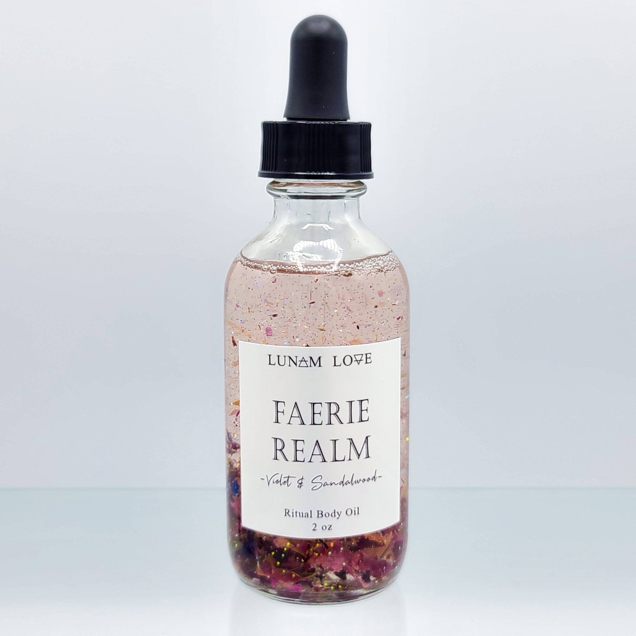 Faerie Realm Body Oil | Violet and Sandalwood - Spiral Circle