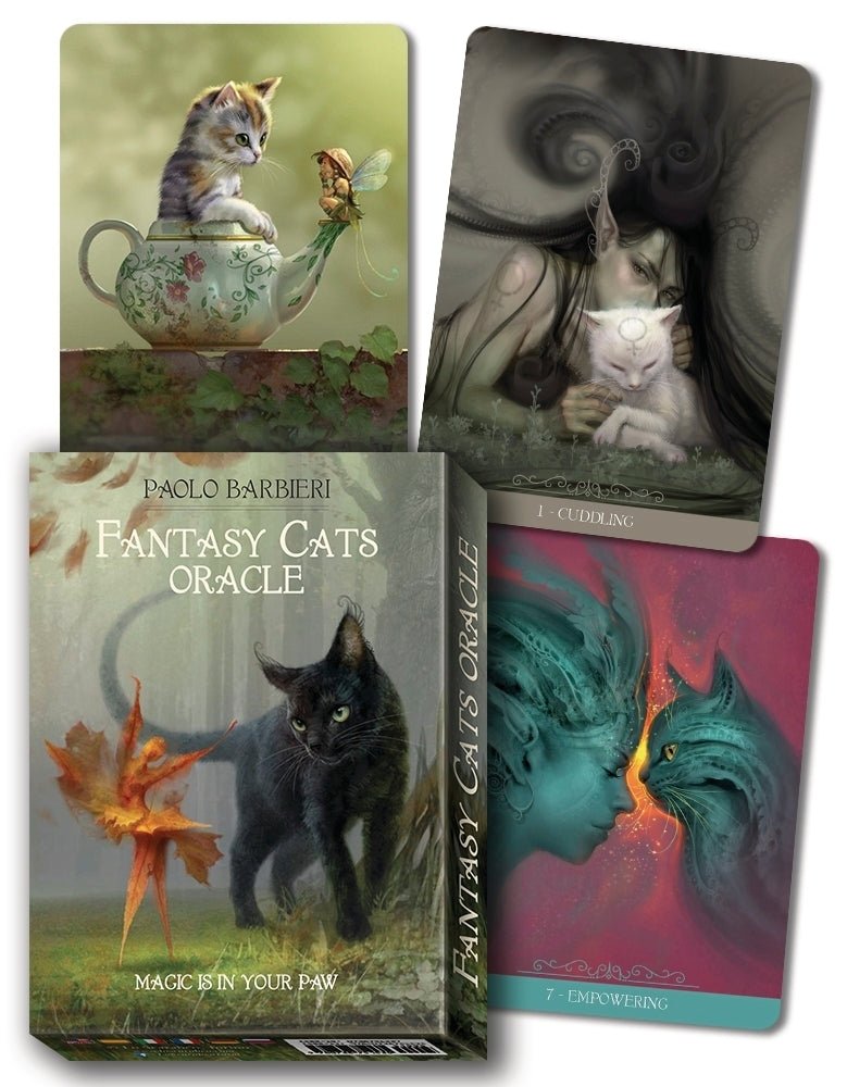 Fantasy Cats Oracle - Spiral Circle