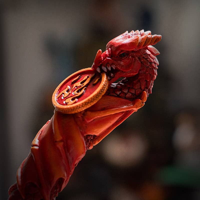 Fire Dragon Wand C/24 - Spiral Circle