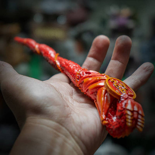 Fire Dragon Wand C/24 - Spiral Circle