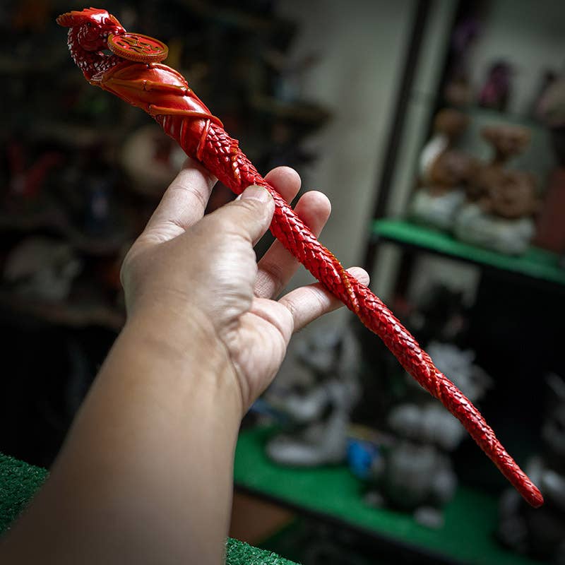 Fire Dragon Wand C/24 - Spiral Circle