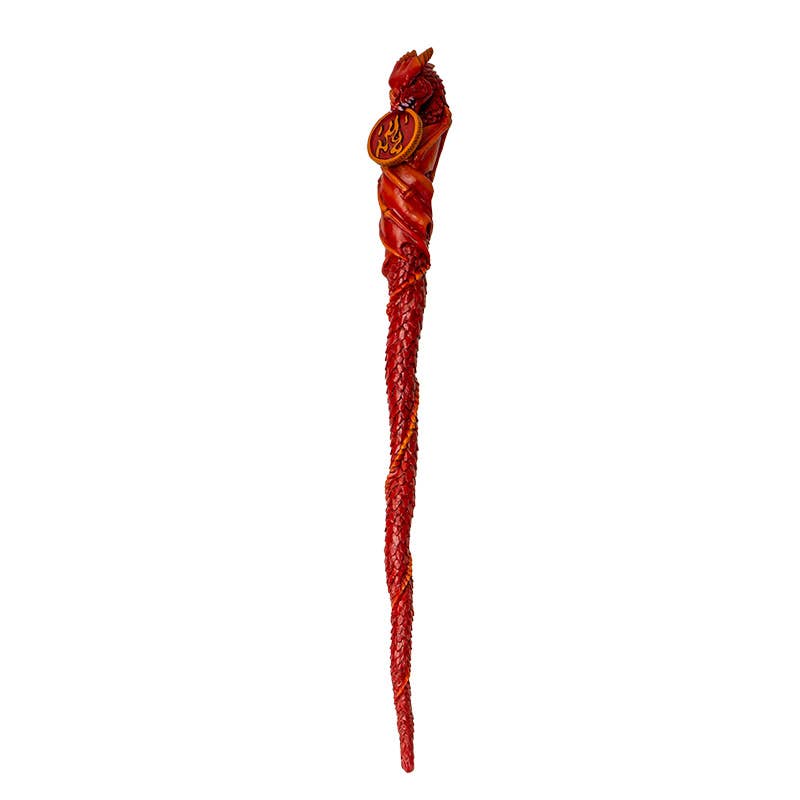 Fire Dragon Wand C/24 - Spiral Circle