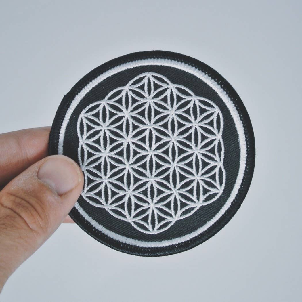 Flower of Life Patch - Spiral Circle