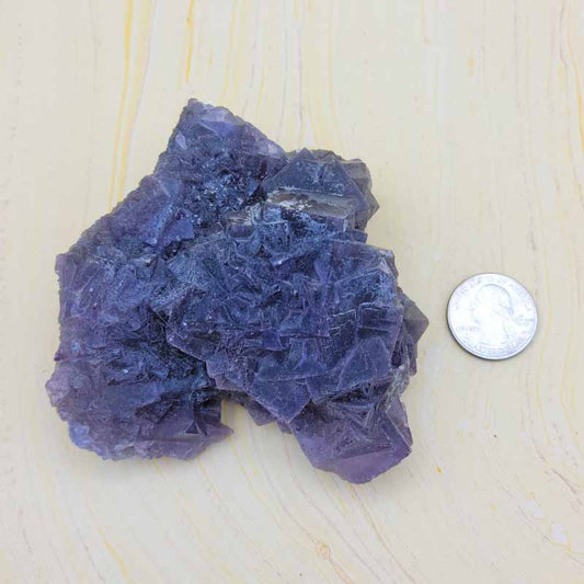 Fluorite Clusters - Spiral Circle