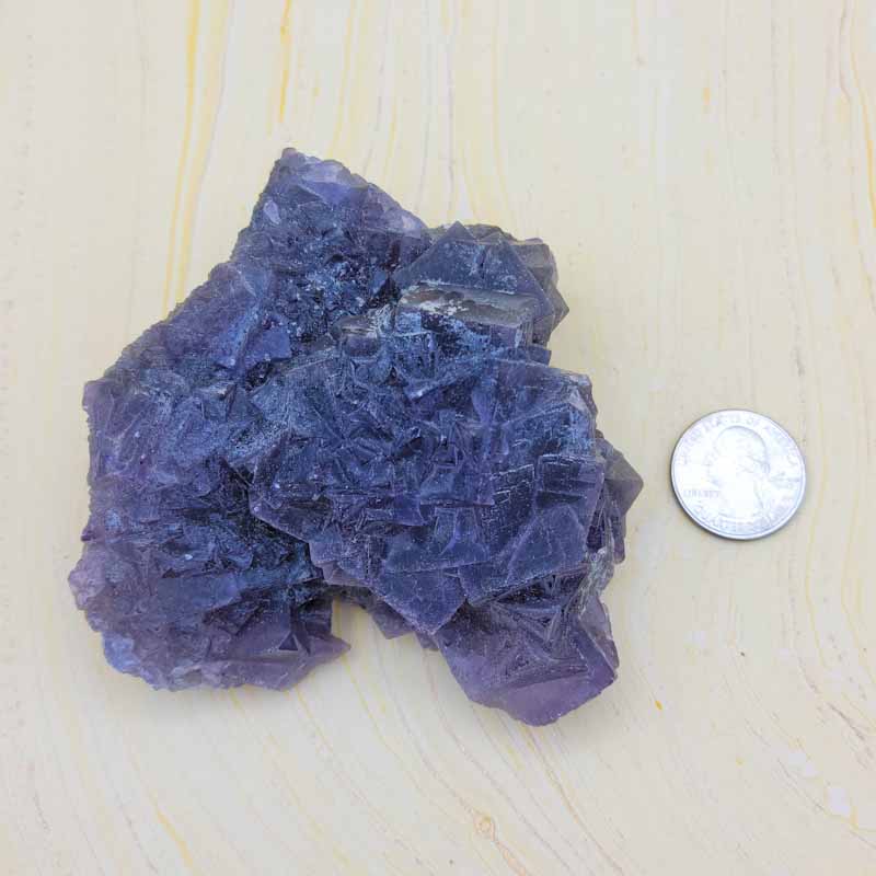 Fluorite Clusters - Spiral Circle