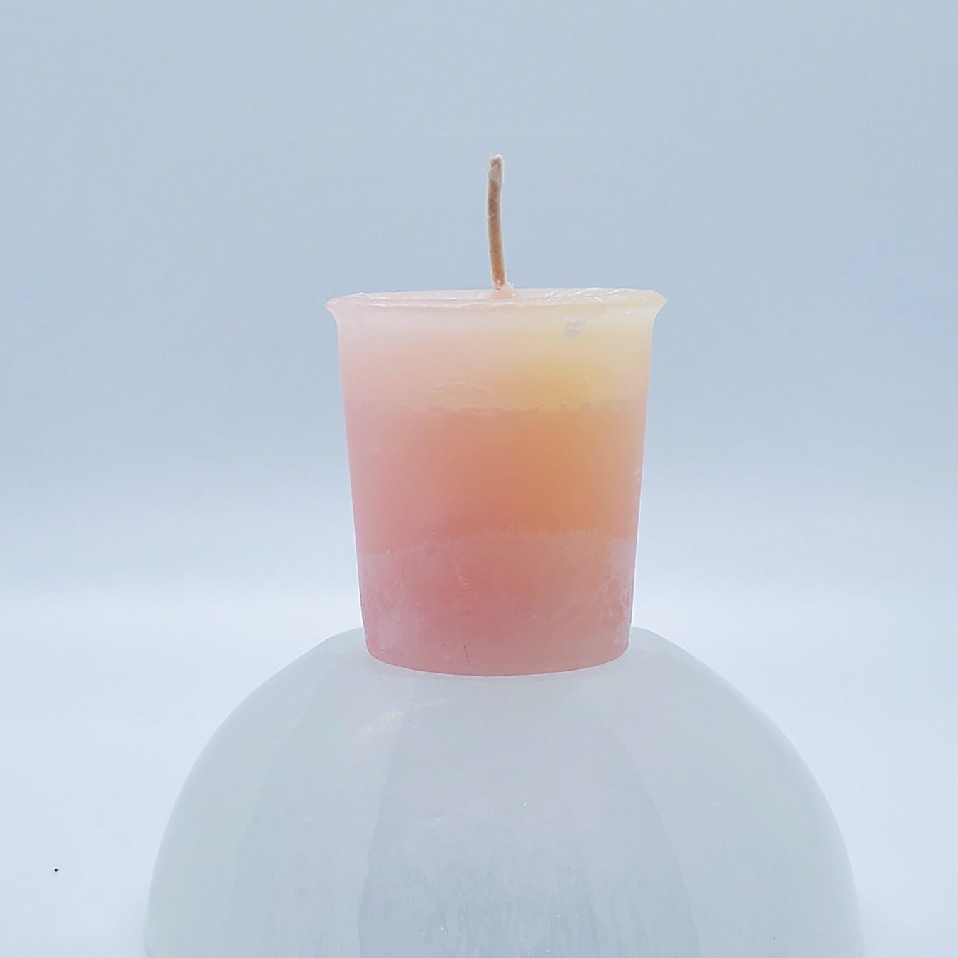Friendship | Ivory Pink | Votive Intention Candle | Reiki Charged - Spiral Circle