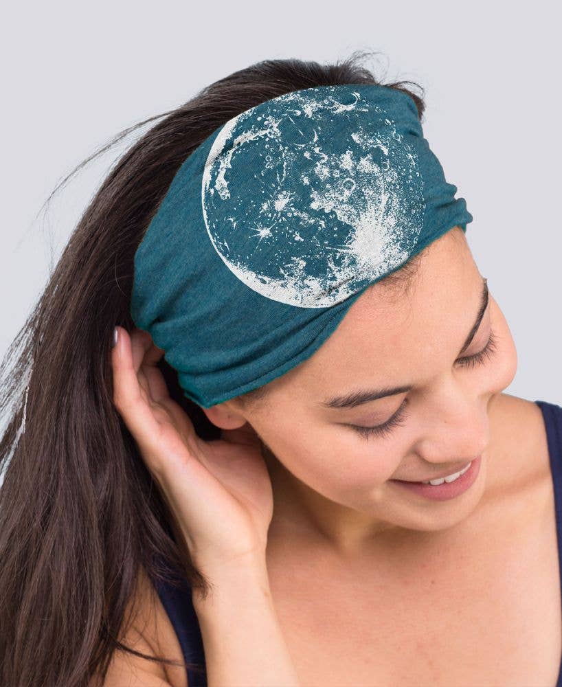 Full Moon Boho Headband - Spiral Circle