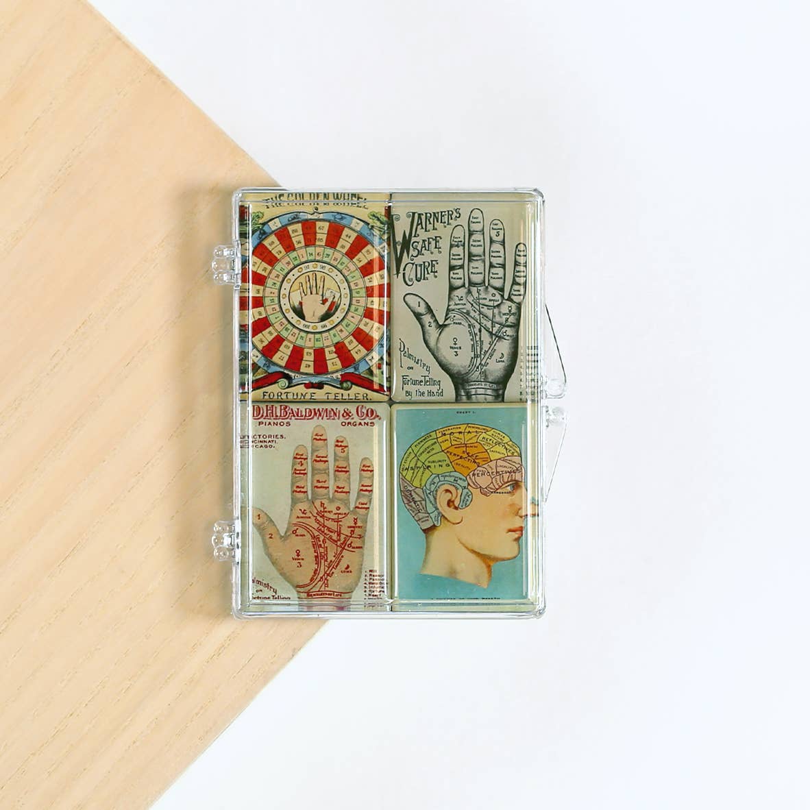 Funky 4 piece Mighty Magnet - Spiral Circle