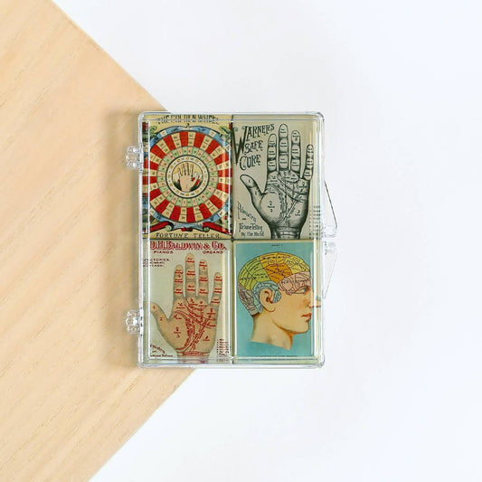 Funky 4 piece Mighty Magnet - Spiral Circle