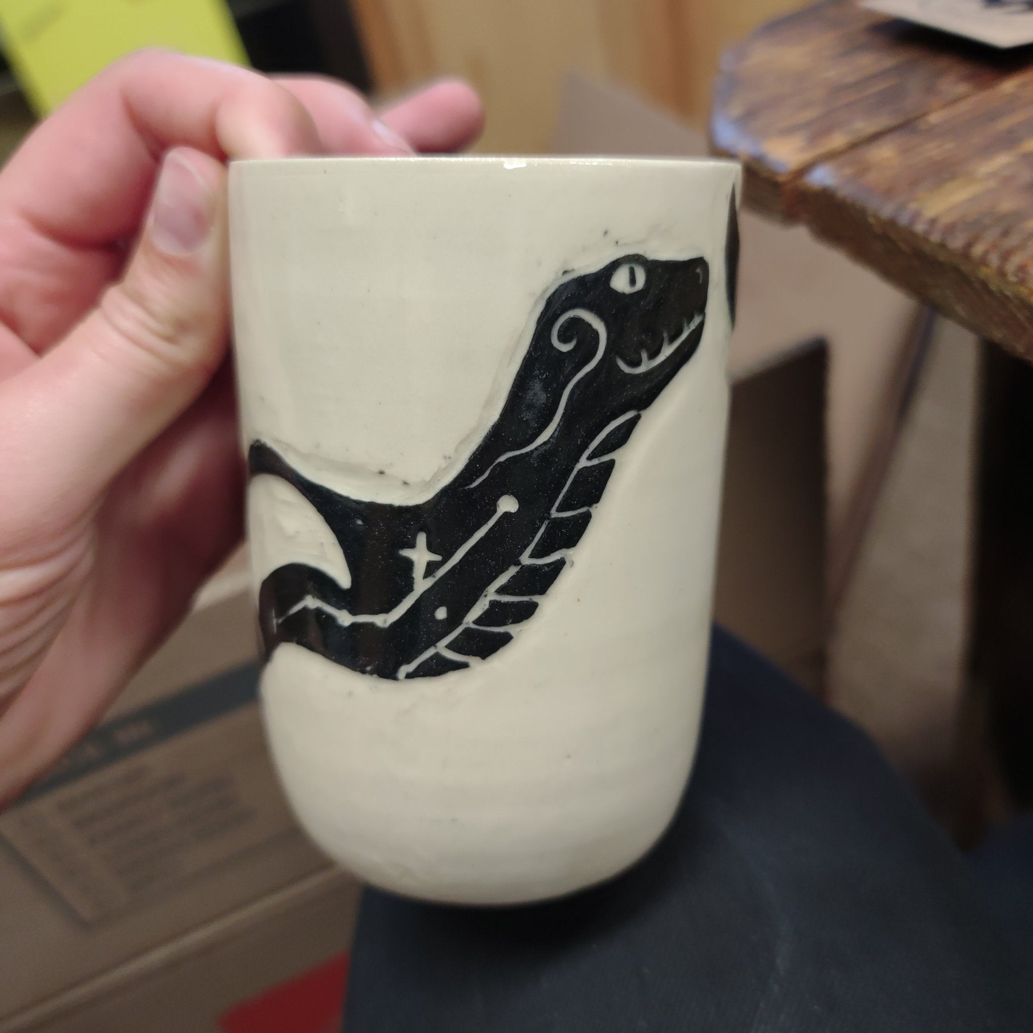 Galaxy Snake Cup - Spiral Circle