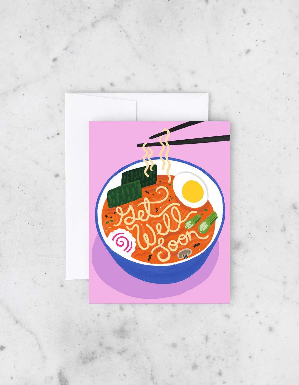 Get Well Soon Ramen | Card - Spiral Circle