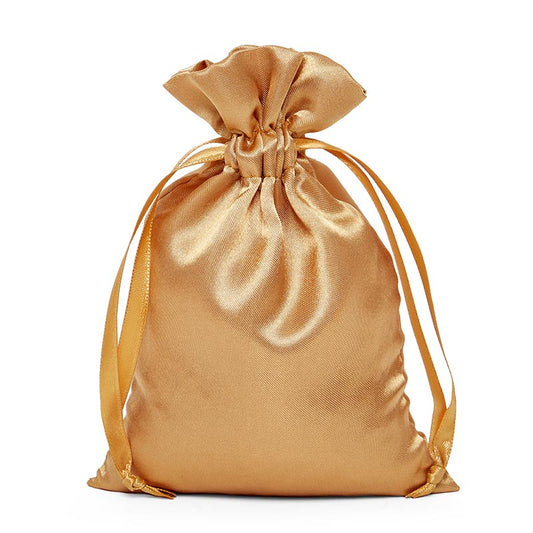 Gift Bags | Satin | 3" x 4" - Spiral Circle