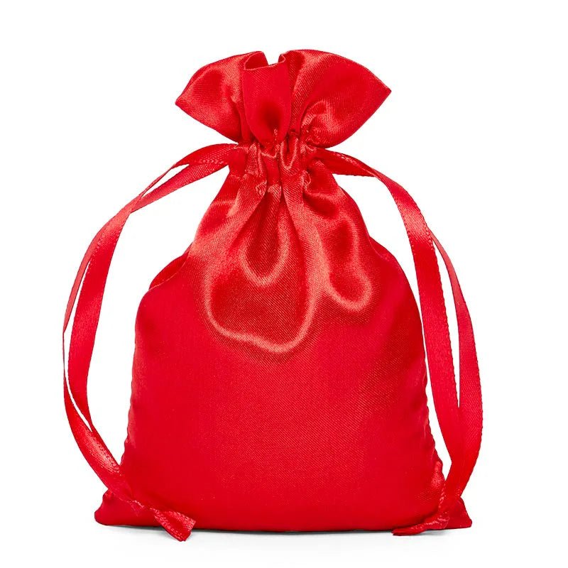Gift Bags | Satin | 3" x 4" - Spiral Circle