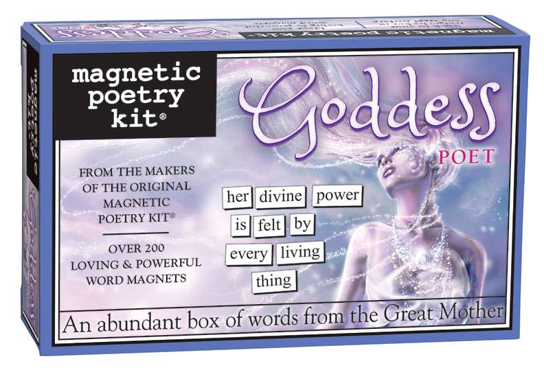 Goddess | Magnetic Poetry Kit - Spiral Circle