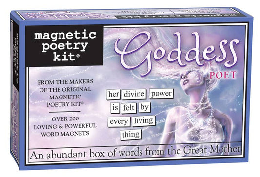 Goddess | Magnetic Poetry Kit - Spiral Circle