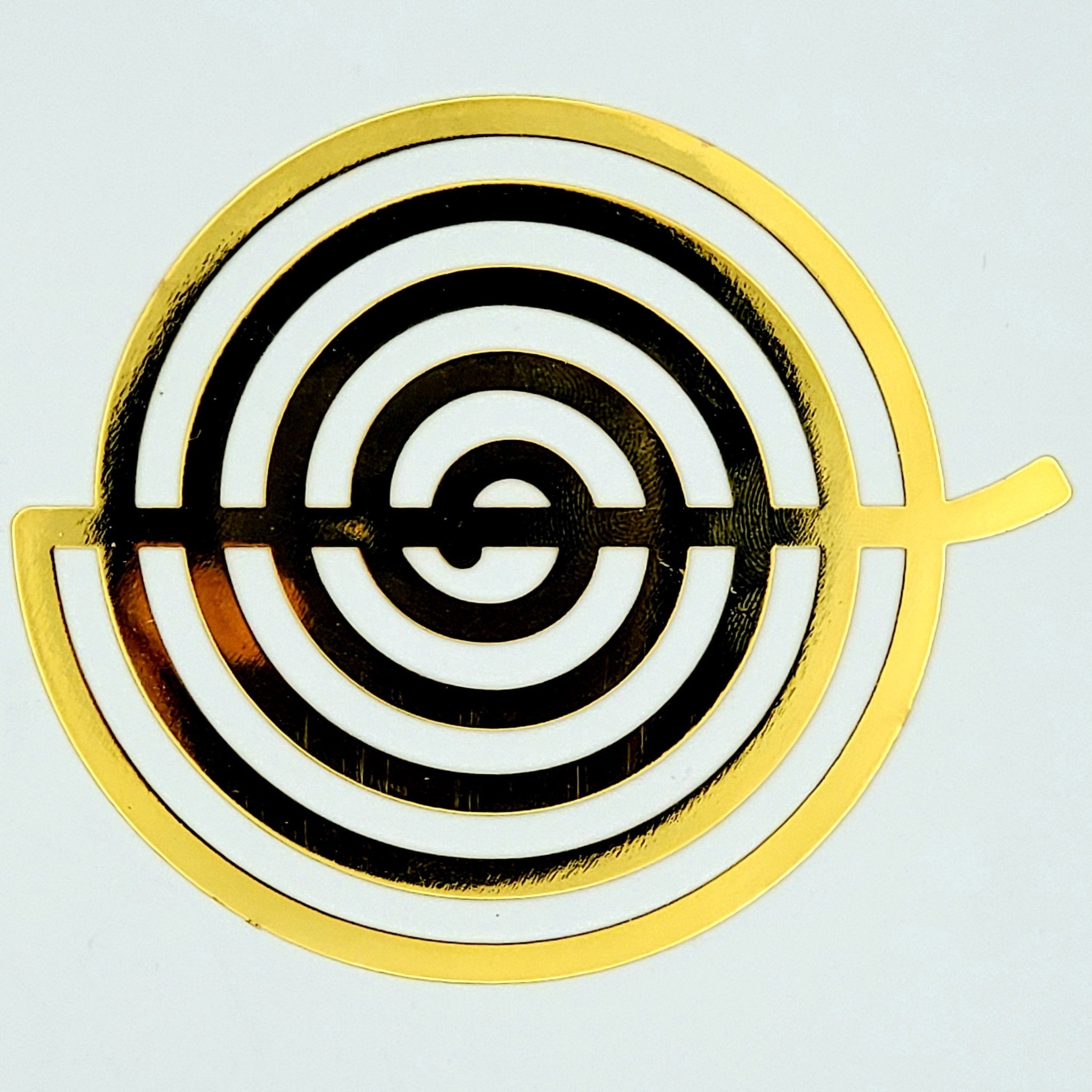 Gold Grids | 18k - Spiral Circle