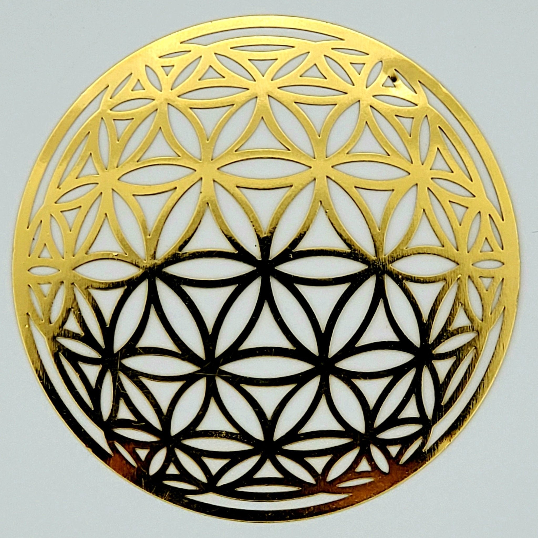 Gold Grids | 18k - Spiral Circle