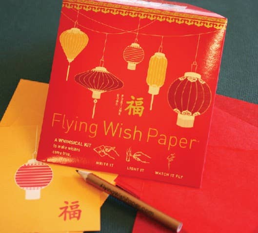 Good Fortune | Flying Wish Paper Kit | Mini - Spiral Circle