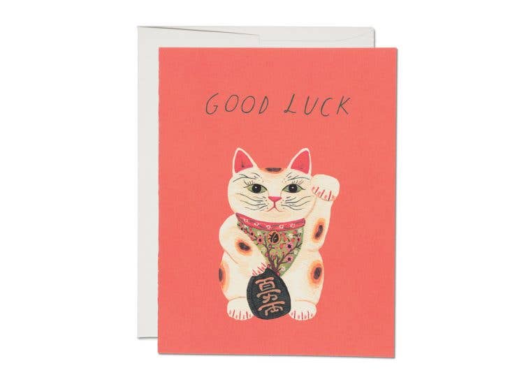 Good Luck Kitty - Spiral Circle