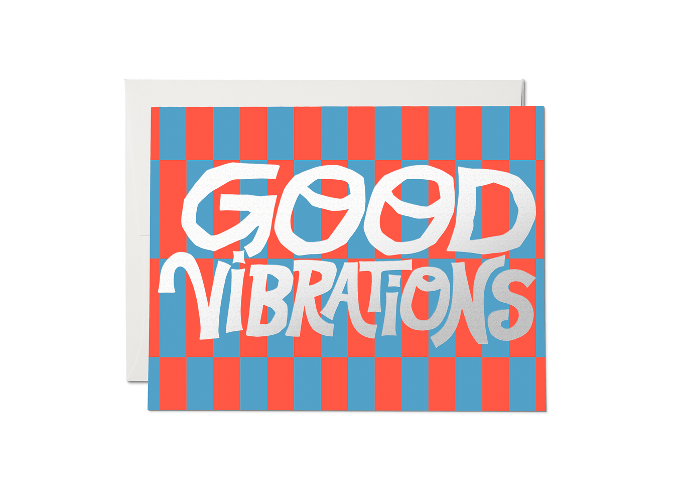 Good Vibrations | Encouragement Greeting Card - Spiral Circle