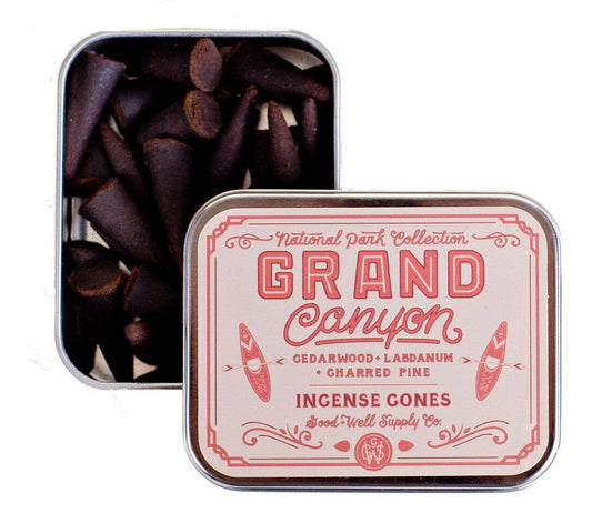 Grand Canyon Incense | Charred Pine Cedarwood + Labdanum - Spiral Circle