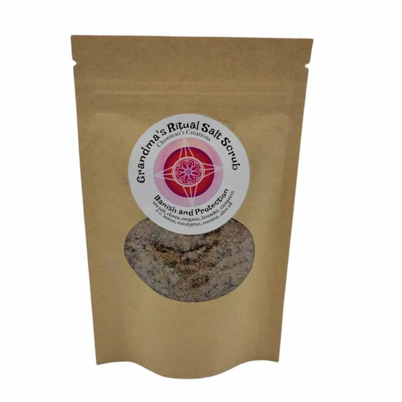 Grandma's Ritual Salt Scrub | Banish and Protection - Spiral Circle