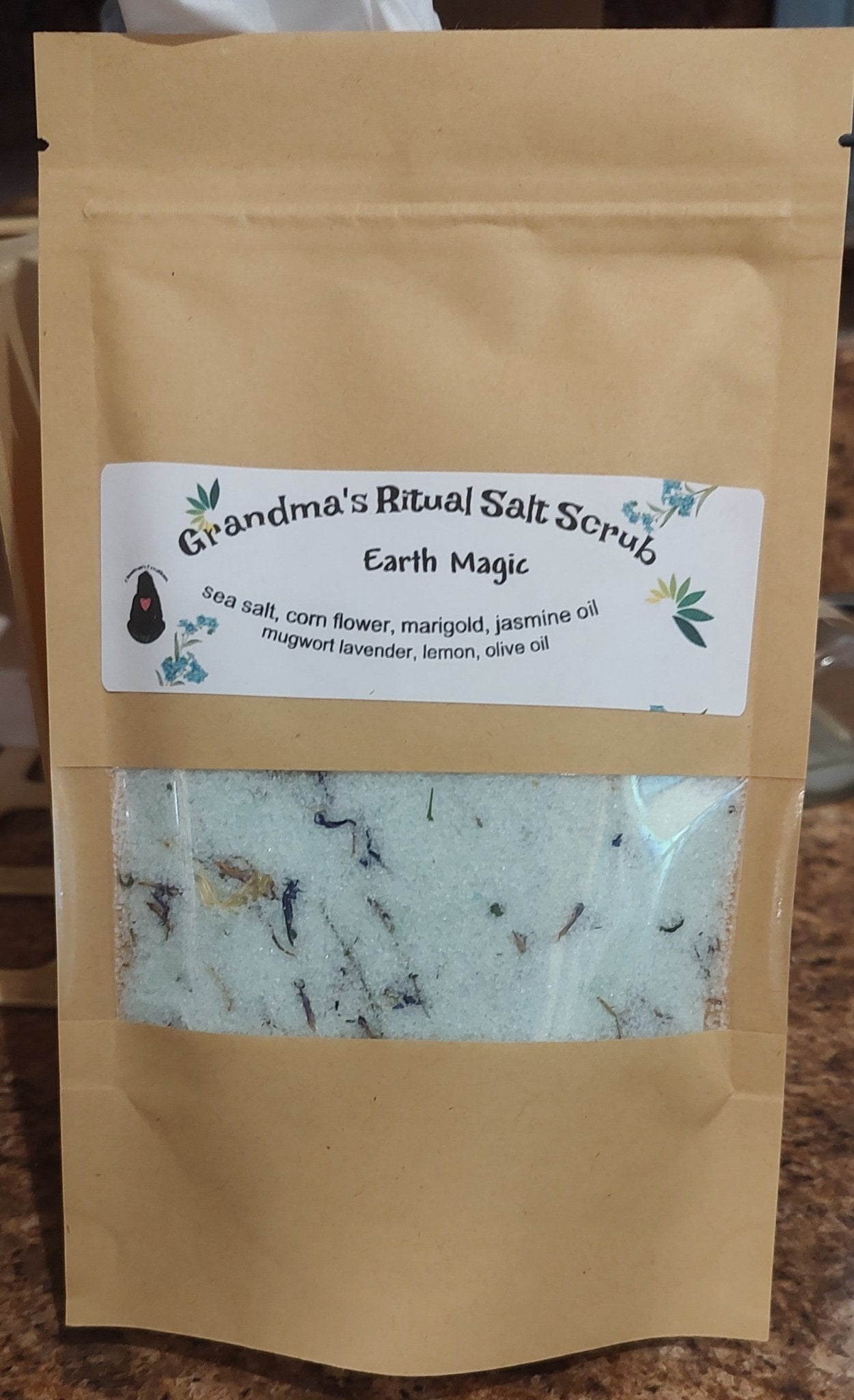 Grandma's Ritual Salt Scrub | Earth Magic - Spiral Circle