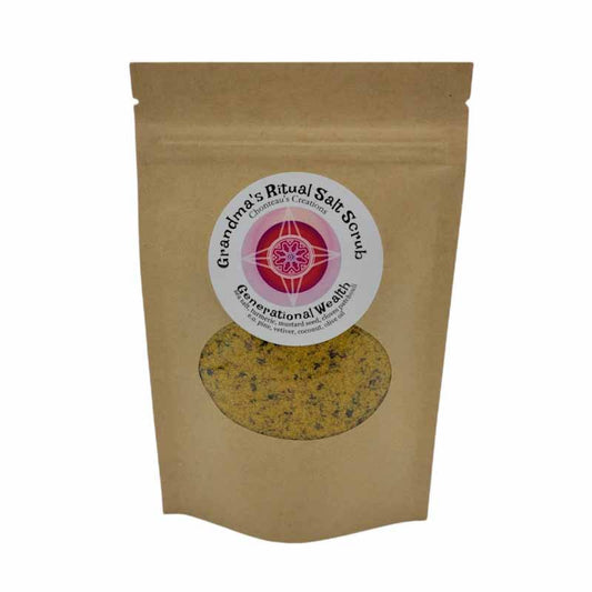 Grandma's Ritual Salt Scrub | Generational Wealth - Spiral Circle