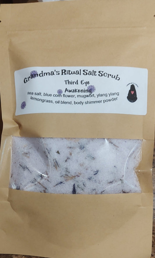 Grandma's Ritual Salt Scrub | Third Eye Awakening - Spiral Circle